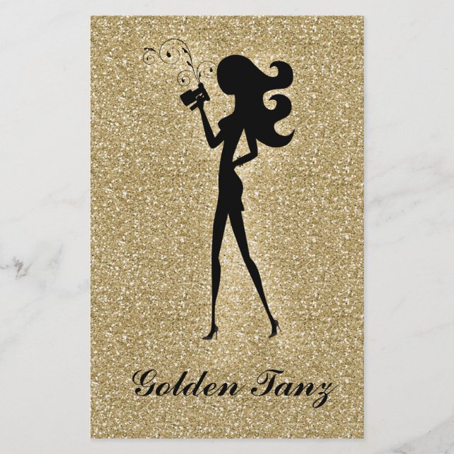 Prospectus 14 Cm X 21,6 Cm 311 Spray Tan Flyer Or Faux Sparkle (Devant)