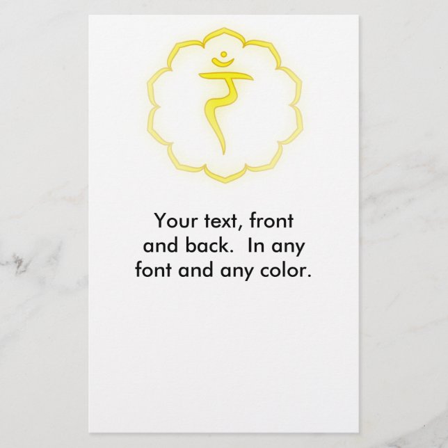 Prospectus 14 Cm X 21,6 Cm 3e Chakra - (Devant)