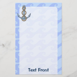 Prospectus 14 Cm X 21,6 Cm Ancre avec corde