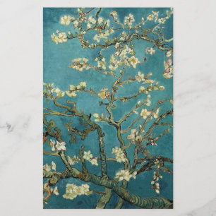 Prospectus 14 Cm X 21,6 Cm Arbre aux amandes en fleurs, Vincent van Gogh.