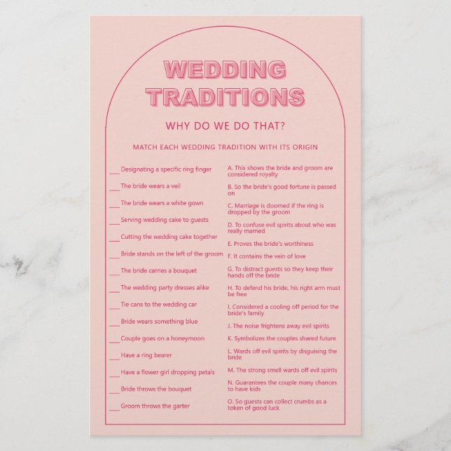 Prospectus 14 Cm X 21,6 Cm Arc rose traditions mariages jeu de douche de nage (Devant)