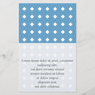 Prospectus 14 Cm X 21,6 Cm Bleu, blanc, gris