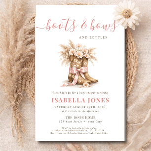 Prospectus 14 Cm X 21,6 Cm Bottes Arcs et Bouteilles Fille Rose à Petit Budge