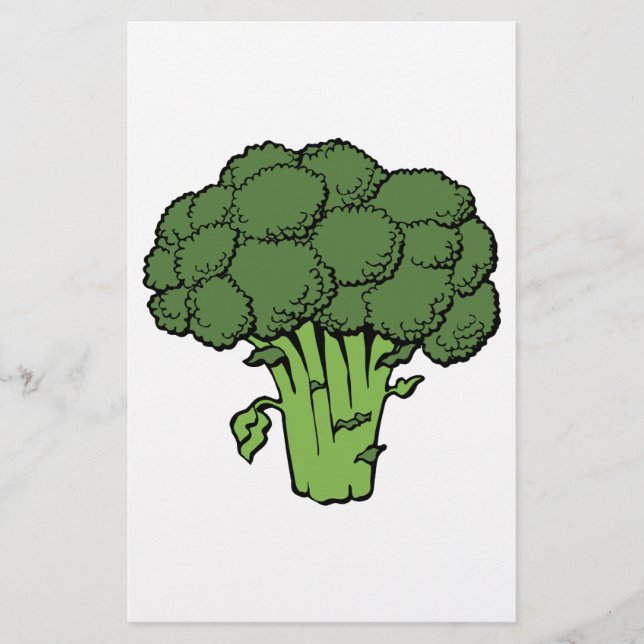 Prospectus 14 Cm X 21,6 Cm Broccoli vert (Devant)