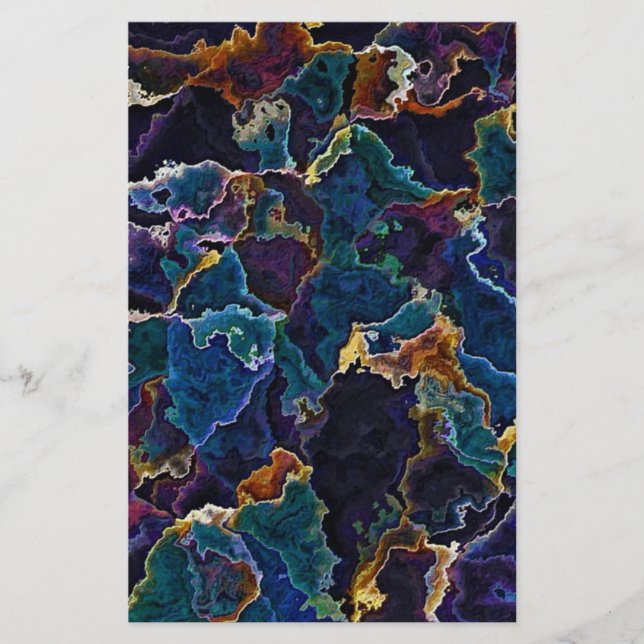 Prospectus 14 Cm X 21,6 Cm Broche à huile (Devant)