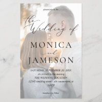 Budget Moderne Calligraphie V2 Mariage photo MED