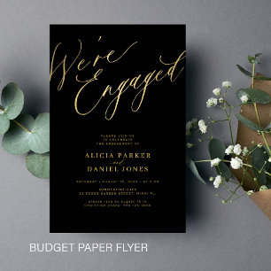 Prospectus 14 Cm X 21,6 Cm Budget or Nous sommes engagés invitation de la par