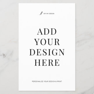 Prospectus 14 Cm X 21,6 Cm Business Flyer Printing 5.5x8.5" Custom Design