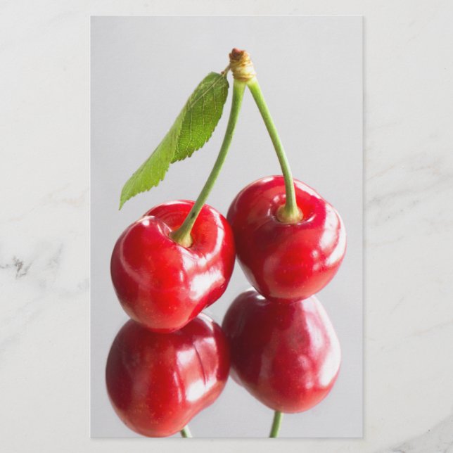 Prospectus 14 Cm X 21,6 Cm Cerise douce (Devant)