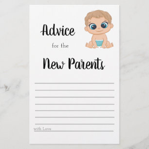 Prospectus 14 Cm X 21,6 Cm Conseil pour les nouveaux parents Baby Boy