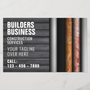 Prospectus 14 Cm X 21,6 Cm Construction de couches de mur inspirée 