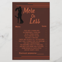 Couples sombres, plus ou moins, Carte de jeu de do