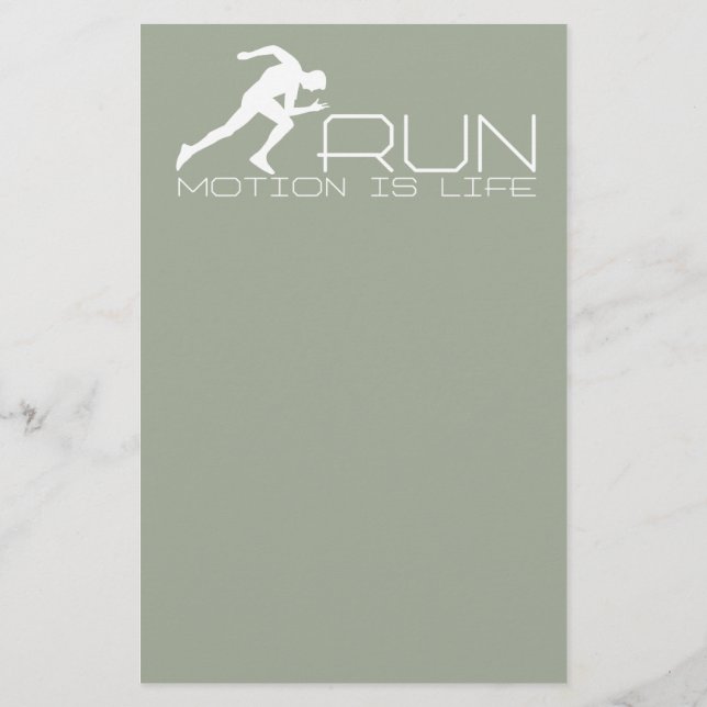 Prospectus 14 Cm X 21,6 Cm Coureur de fond (Dos)