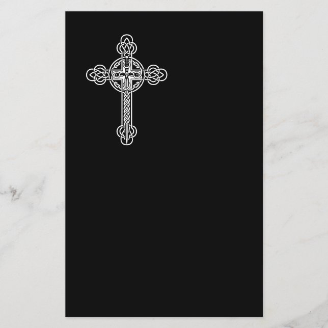 Prospectus 14 Cm X 21,6 Cm Croix celtique (Devant)