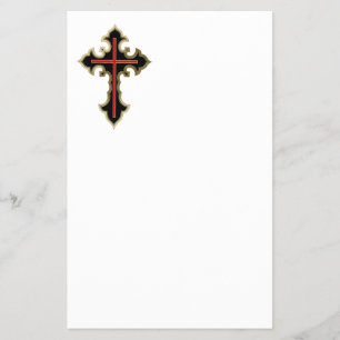 Prospectus 14 Cm X 21,6 Cm Croix chrétienne