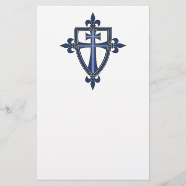 Prospectus 14 Cm X 21,6 Cm Croix du récepteur (Devant)