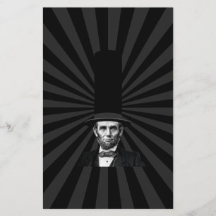 Prospectus 14 Cm X 21,6 Cm Déclaration de mode présidentielle Abraham Lincoln