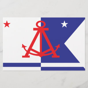 Prospectus 14 Cm X 21,6 Cm drapeau d'Alameda