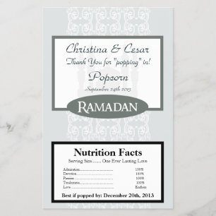 Prospectus 14 Cm X 21,6 Cm Emballage de Popcorn Micro-ondes Bleu Clair Ramada