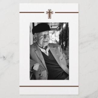 Prospectus 14 Cm X 21,6 Cm En souvenir du souvenir - photo de l'avis de décès