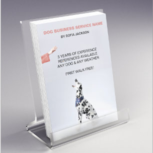 Prospectus 14 Cm X 21,6 Cm Entraîneur moderne en soins aux animaux de chiens 