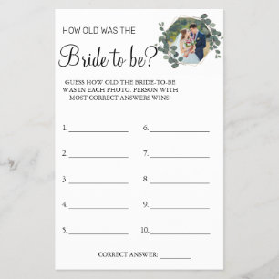 Prospectus 14 Cm X 21,6 Cm Eucalyptus Devinez quel âge elle a