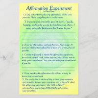 Expérience d'affirmation par Cheryl Paton