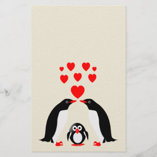 Prospectus 14 Cm X 21,6 Cm Famille Penguins