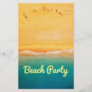 Prospectus 14 Cm X 21,6 Cm Fête de plage et célébrations