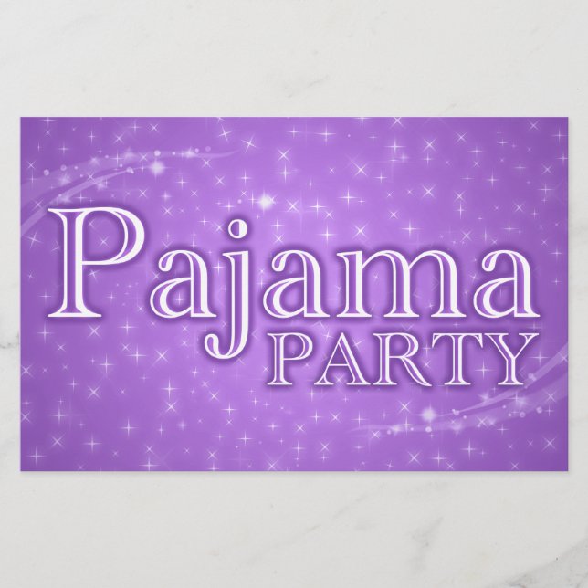 Prospectus 14 Cm X 21,6 Cm fête du pyjama : starshine (Devant)