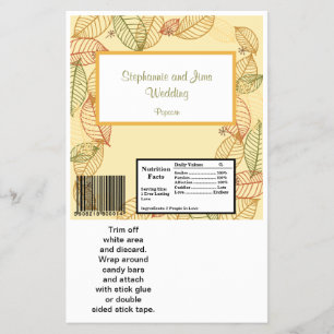 Prospectus 14 Cm X 21,6 Cm Feuilles d'automne du grand barreau de Hershey