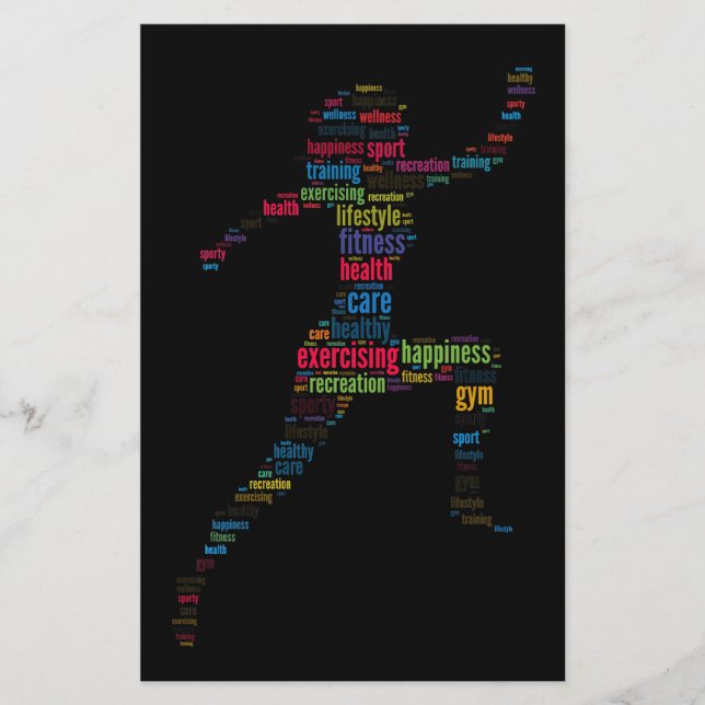 Prospectus 14 Cm X 21,6 Cm Fitness girl (Devant)