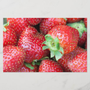 Prospectus 14 Cm X 21,6 Cm Fraise douce
