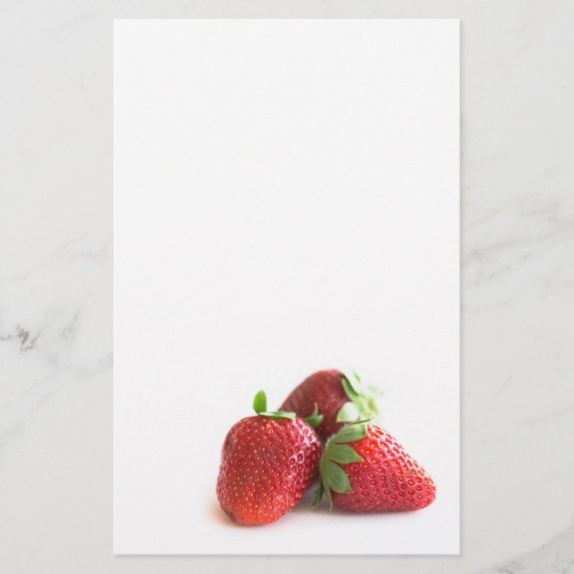 Prospectus 14 Cm X 21,6 Cm Fraises (Devant)