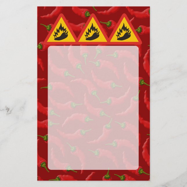 Prospectus 14 Cm X 21,6 Cm Hot pepper danger (Devant)