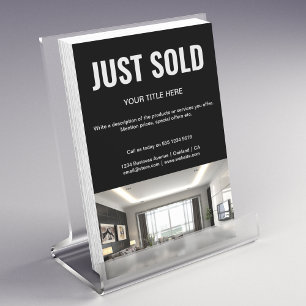 Prospectus 14 Cm X 21,6 Cm Juste Vendu Open House Promotionnels Immobilier