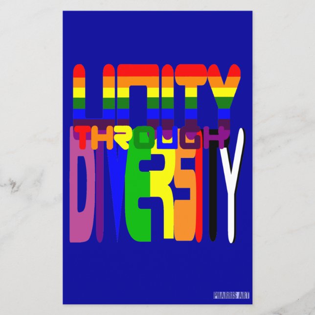 Prospectus 14 Cm X 21,6 Cm L'unité par la diversité (Devant)
