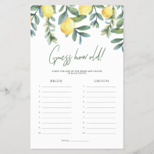 Prospectus 14 Cm X 21,6 Cm Main Squeeze Combien d'âge étaient la mariée et le