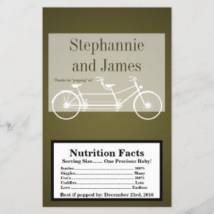 Prospectus 14 Cm X 21,6 Cm Microwave Popcorn Wrapper Brown Double Vélo