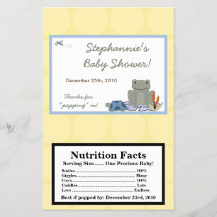 Prospectus 14 Cm X 21,6 Cm Microwave Popcorn Wrapper Leap Frog Turtle Bee