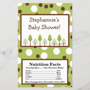 Prospectus 14 Cm X 21,6 Cm Microwave Popcorn Wrapper Woodland Friends Trees