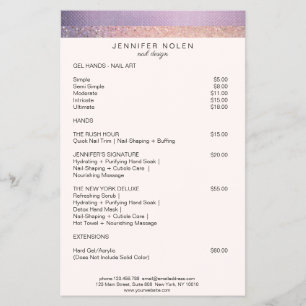 Prospectus 14 Cm X 21,6 Cm Modern Beauty Wellness