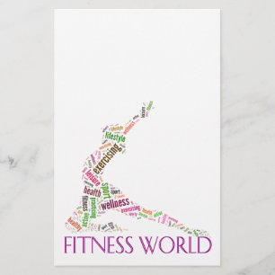 Prospectus 14 Cm X 21,6 Cm Monde fitness