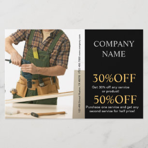 Prospectus 14 Cm X 21,6 Cm Outils mécaniques Construction Charpenterie charpe