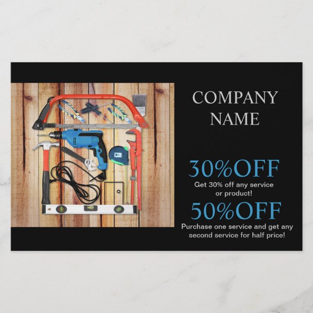 Prospectus 14 Cm X 21,6 Cm Outils mécaniques Manufacture de menuiserie (Devant)