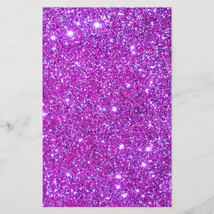 Prospectus 14 Cm X 21,6 Cm Parties scintillant rose violet brillant concepteu