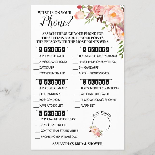 Prospectus 14 Cm X 21,6 Cm Qu'est-ce que sur votre Fête des mariées de téléph (Devant)