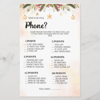 Prospectus 14 Cm X 21,6 Cm Qu'est-ce que sur votre téléphone Wedding shower G