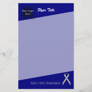 Prospectus 14 Cm X 21,6 Cm Ribbon gris/gris standard par Kenneth Yoncich
