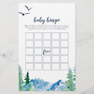 Prospectus 14 Cm X 21,6 Cm Rocky Mountain Baby Bingo Jeu